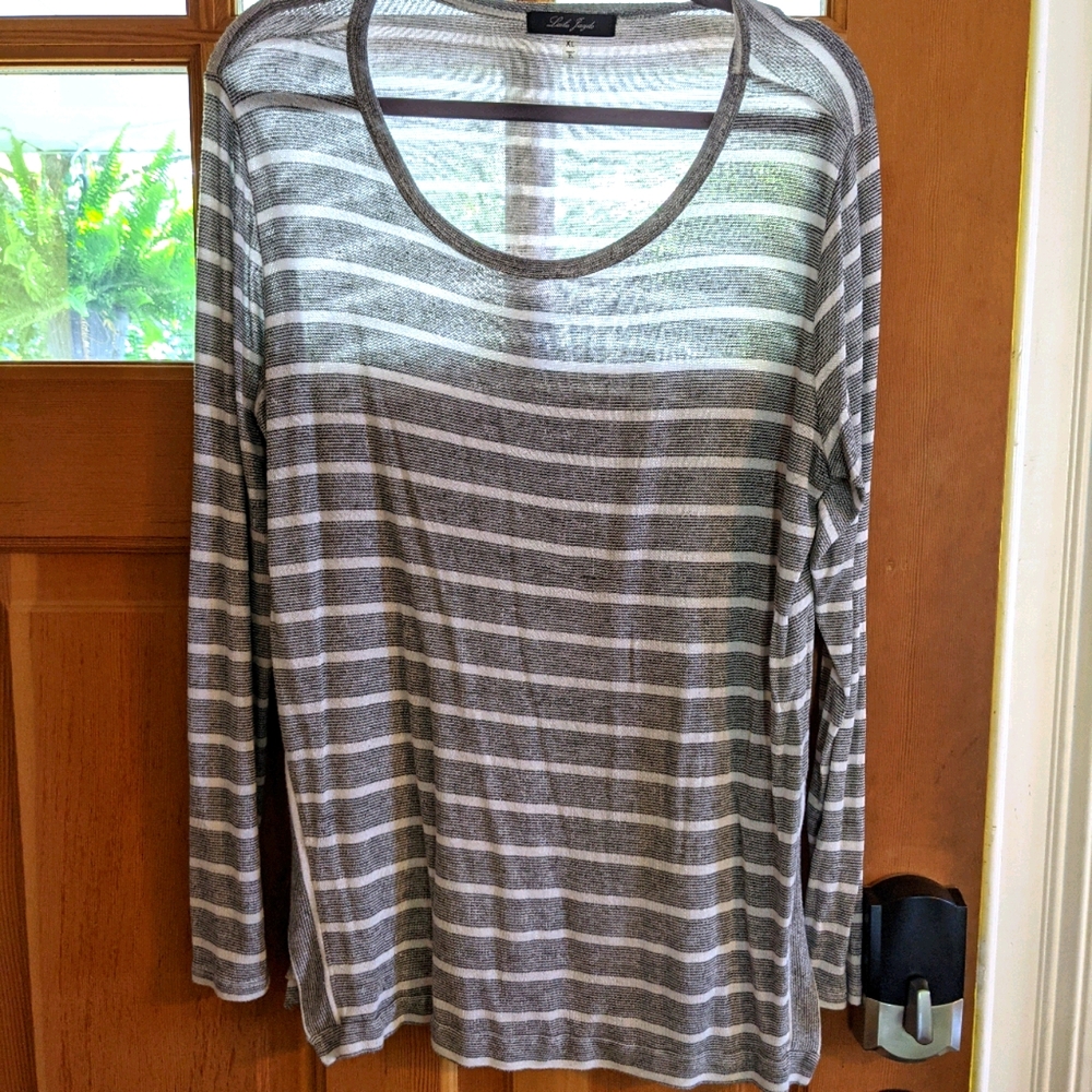 Stripped Crew Neck Sweater